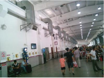  廣州東站汽車(chē)客運(yùn)站環(huán)?？照{(diào)降溫案例